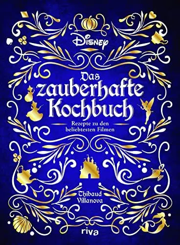 Produktbild: Disney: Das zauberhafte Kochbuch: Rezepte zu den beliebtesten Filmen. Gerichte zu Disney-Klassikern wie Mulan, Vaiana, Pinocchio, 101 Dalmatiner, Cinderella, Herkules, Aladdin und Co.