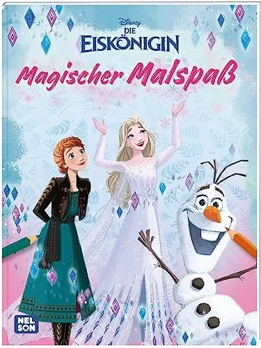 Produktbild: Disney Die Eiskönigin: Magischer Malspaß: Traumhafte Ausmalseiten für Eiskönigin-Fans | Für Kinder ab 4 Jahren (Disney Die Eiskönigin: Jetzt schon ein Klassiker!)