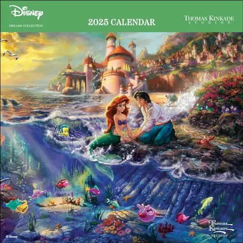 Produktbild: Disney Dreams Collection by Thomas Kinkade Studios: 2025 Mini Wall Calendar