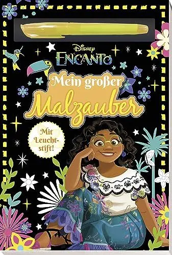 Produktbild: Disney Encanto: Mein großer Malzauber: Block mit Leuchtstift