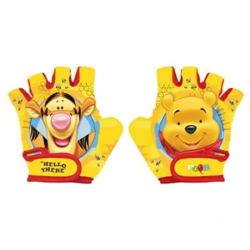 Produktbild: Disney Fahrradhandschuhe Winnie The Pooh, Mehrfarbig, Handumfang bis ca. 15cm (S)