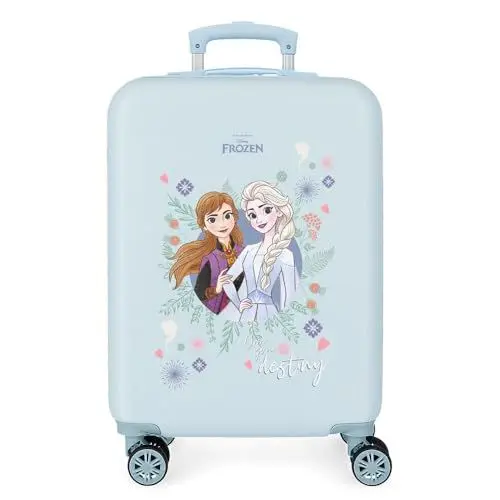 Produktbild: Disney Frozen Own your destiny Kabinenkoffer Blau 38 x 55 x 20 cm Steifes ABS Seitenkombinationsschloss 32 L 2 kg 4 Doppelräder Handgepäck
