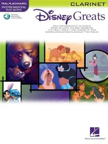 Produktbild: Disney Greats Clarinet Book/Cd Playalong: Sammelband, CD für Klarinette (Hal Leonard Instrumental Play-Along): Instrumental Play-Along - Clarinet