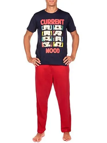 Produktbild: Disney Herren Micky Maus Schlafanzuge Mehrfarbig Size XX-Large