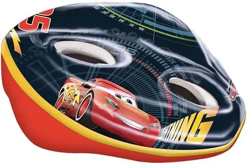 Produktbild: Disney Jungen Cars Fahrradhelm, schwarz, M (52-56 cm)