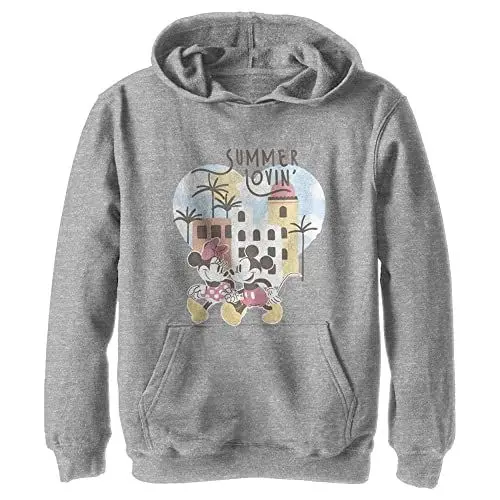 Produktbild: Disney Jungen Mickey Classic Minnie Mickey Hoodie Hoodie, Heather Grey, M