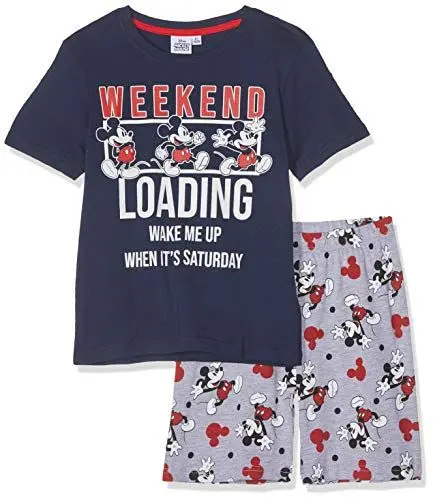 Produktbild: Disney Mickey Jungen 5773 Zweiteiliger Schlafanzug, Marine blau, 110