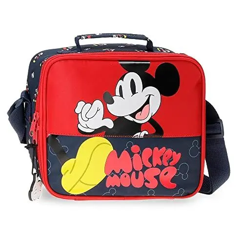 Produktbild: Disney Mickey Mouse Fashion Kulturbeutel mit Umhängetasche, Mehrfarbig, 23 x 20 x 9 cm, Mikrofaser, bunt, Anpassbare Kulturtasche mit Umhängetasche