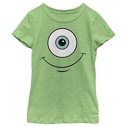 Produktbild: Disney Pixar Mädchen Mikes Eyeball T-Shirt, Green Apple, XL