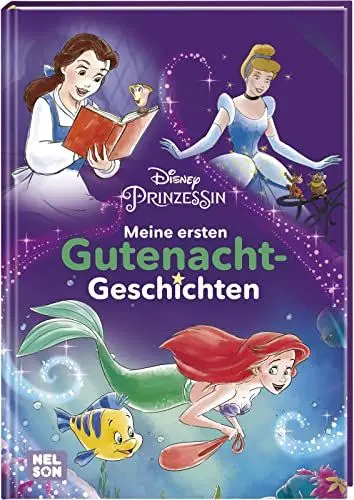 Produktbild: Disney Prinzessin: Meine ersten Gutenacht-Geschichten: Vorlesegeschichten ab 3 Jahren | Mit 6 Originalfilmgeschichten (Disney Prinzessin: Komm mit ein eine zauberhafte Welt!)
