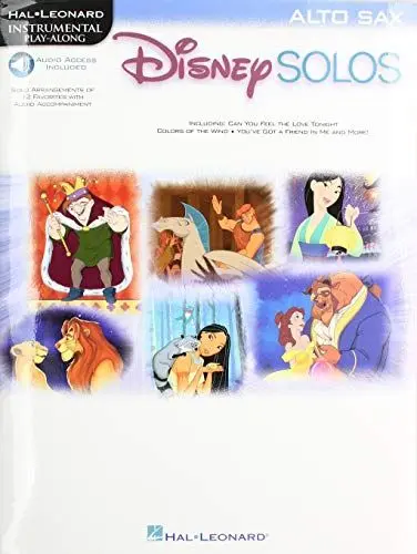 Produktbild: Disney Solos Alto Sax Book Noten für Alt-Saxophon: Instrumental Play-Along - Alto Saxophone
