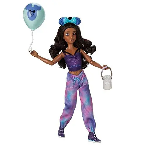 Produktbild: Disney Store Offizielle Puppe ILY 4EVER inspiriert von Arielle aus Arielle, die Meerjungfrau, 28 cm, vollbewegliche Puppe mit Haarreif, Kette, Sonnenbrille und Tasche, ab 3 Jahren
