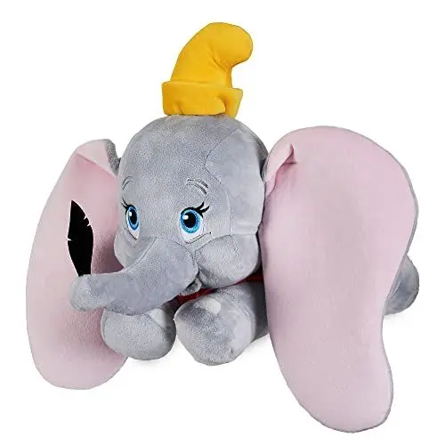 Produktbild: Disney Store Offizielles mittelgroßes Kuscheltier von Dumbo für Kinder, 44 cm, Klassische Figur als Kuscheltier, Baby-Elefant mit dem unverkennbaren Hut, Stickereien und weicher Oberfläche