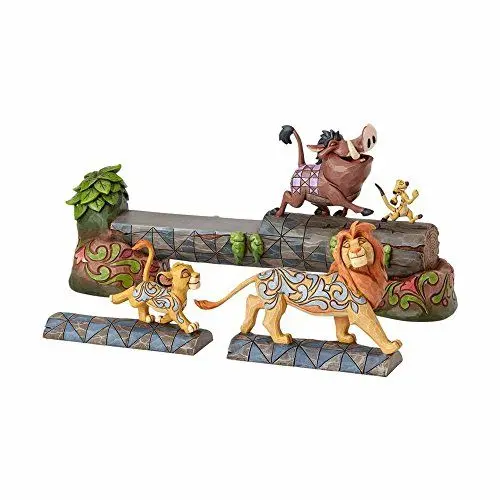 Produktbild: Disney Tradition 4057955 Figur Carefree Camaraderie, Simba, Timon & Pumbaa, 38,1 x 10,2 x 19 cm