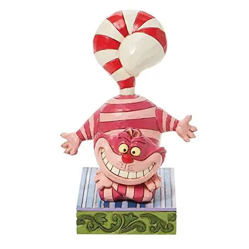 Produktbild: Disney Traditions Dekofigur Grinsekatze, Weihnachten, 11,5 cm