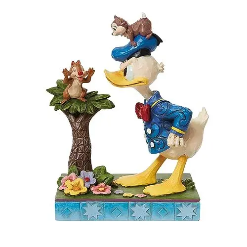 Produktbild: Disney Traditions Donald With Chip & Dale Figurine