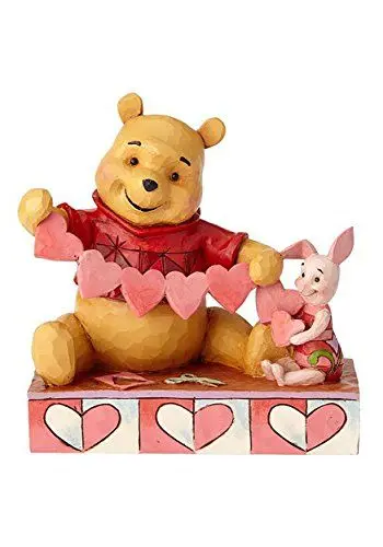 Produktbild: Disney Traditions Handmade Valentine Pooh Piglet Figurine