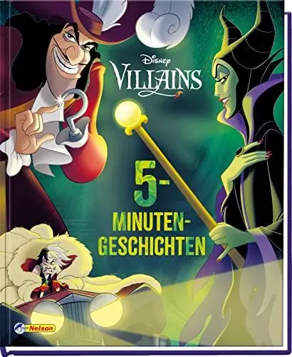 Produktbild: Disney Villains: 5-Minuten-Geschichten: Zum Vor- und Selbstlesen für Kinder ab 4 Jahren (Disney Klassiker)