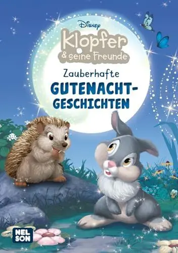 Produktbild: Disney Vorlesebuch: Klopfer: Zauberhafte Gutenacht-Geschichten: Mit 6 Geschichten | Ab 3 Jahren zum gemeinsamen Kuscheln, Vorlesen und sanftem Einschlafen