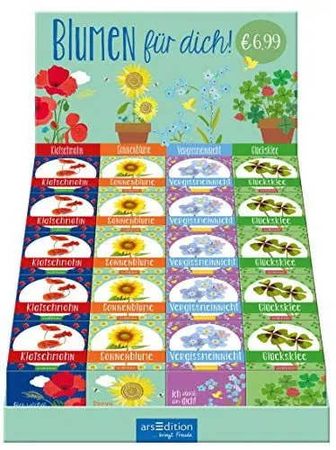 Produktbild: Display Blumensamen: mit 4 x 5 Ex.