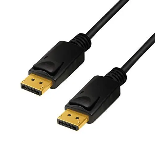 Produktbild: DisplayPort 1.4 Anschlusskabel, 4K/120Hz für volle HD und 3D Qualität mit bester Soundübertragung, 3m
