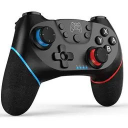 Produktbild: diswoe Verbesserter Controller für Switch/Switch OLED/Switch Lite, Pro Controller für Switch mit Aufwachen, Controller Wireless Switch mit 6-Achsen Gyroskop, Double Shock, Turbo