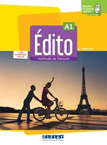 Produktbild: Édito A1, 2e édition - Édition hybride: Livre de l'élève + code numérique didierfle.com (24 mois)