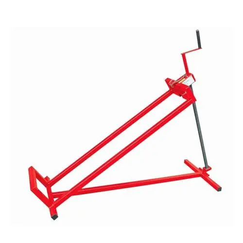 Produktbild: DIVID® Hebevorrichtung Reinigungshilfe für Aufsitzrasenmäher, Traktor Heber bis zu 400Kg, 35 Grad Neigung, Rasentraktorheber, Hebebühne (Rot)