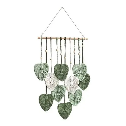 Produktbild: Divono Makramee Wandbehang,Makramee Deko,Wandteppich Boho,Makramee Vorhang,Für Den Innen- Und Außenbereich Oder Als Party-Hintergrund Verwendet