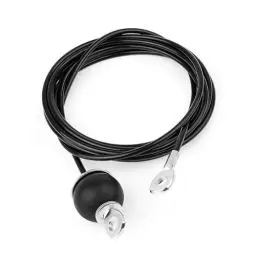 Produktbild: DIYCUT Gym Kabel Draht, Seilzug Fitness Verzinkt 3,5 Meter, Kabelzug Fitness mit Begrenztem Ball, Fitnessgerät Stahlseil, für Home Gym Riemenscheibensystem
