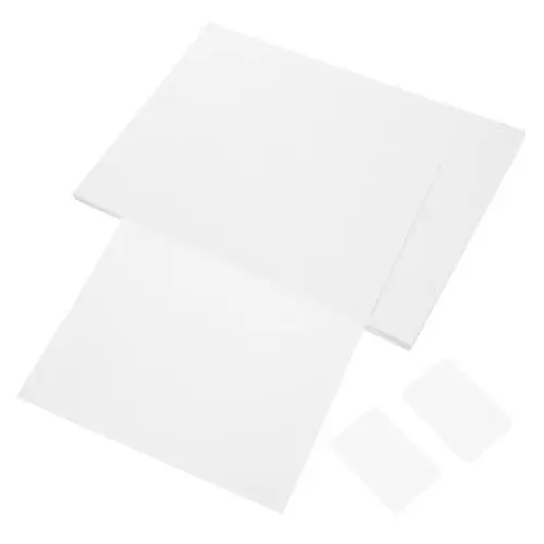 Produktbild: DIYEAH 100 Blatt Ablösbare Etiketten Selbstklebende Aufkleber Für Drucker Weiße Aufkleber Etiketten Materialidentifikation Namensschild Aufkleber