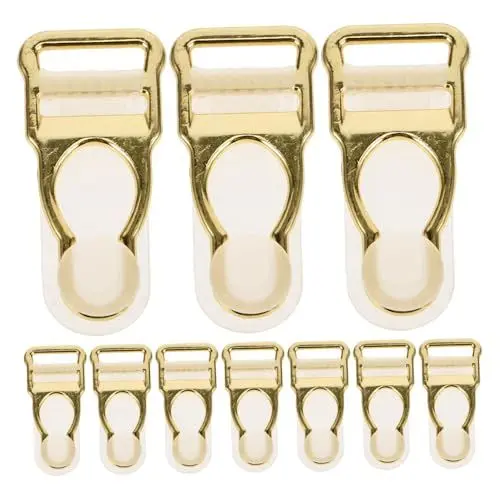 Produktbild: DIYEAH Verstellbare Sockenklammer Clip Gold Ersatzclip Für Set Zubehör Zur Kleiderherstellung