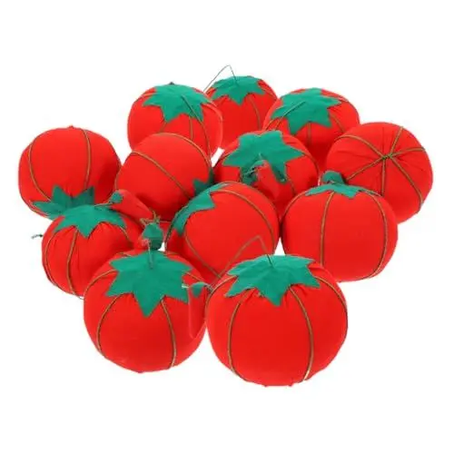 Produktbild: DIYEAH 12St Tomatennadel Creative Set Sticken nâhzubehör Chili anzucht Material Kissen praktischer Nähnadelhalter verschleißfester Nähnadelhalter filigraner Nähnadelhalter Baumwolle