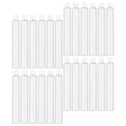 Produktbild: DIYEAH Malpalette Für Acrylfarben 1 Satz 24 Stück Leere Zahnpasta-farbtuben Aus Aluminium Mit Sechskantkappe Leere Farbtuben Aluminium-farbtuben