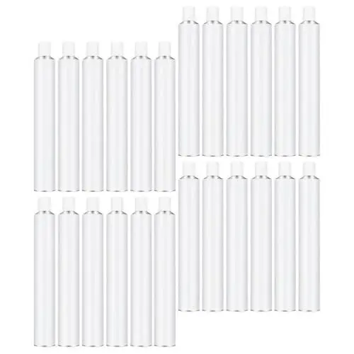 Produktbild: DIYEAH Malpalette Für Acrylfarben 1 Satz 24 Stück Leere Zahnpasta-farbtuben Aus Aluminium Mit Sechskantkappe Leere Farbtuben Aluminium-farbtuben