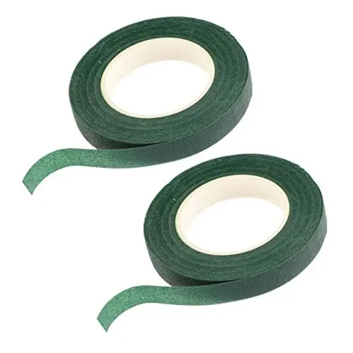 Produktbild: DIYEAH Floral Tapes 2 Rollen Grünes Wickelband Für Blumenstängel Zum Verpacken Von Blumenarrangements