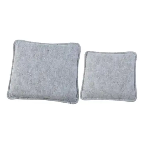 Produktbild: DIYEAH Sitzkissen Mit Lehne Outdoor Tragbare Filzunterlage Multifunktionale Filzmatte Aus Hochwertigem Filz Hochtemperaturbeständig Und Abriebfest + Ideal Für Zuhause Und Kissen Für Stühle
