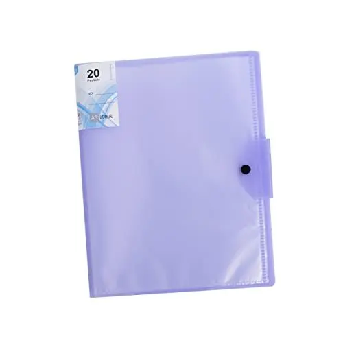 Produktbild: DIYEAH 20 Inhaber der Prüfungsunterlagen clipboard büroartikel dokumentenmappe präsentationsmappen cartape schnell hefter aufbewahrungsmappe Bericht Binder Dateien Organizer Violett