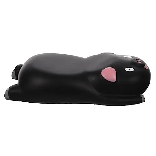 Produktbild: DIYEAH 2St Handgelenkauflage Mauspad mit Handgelenkstütze tastatur handballenauflage Unterstützung des Handgelenkkissens Handballenauflage matte Mauspad für Laptop liefern Pu Black
