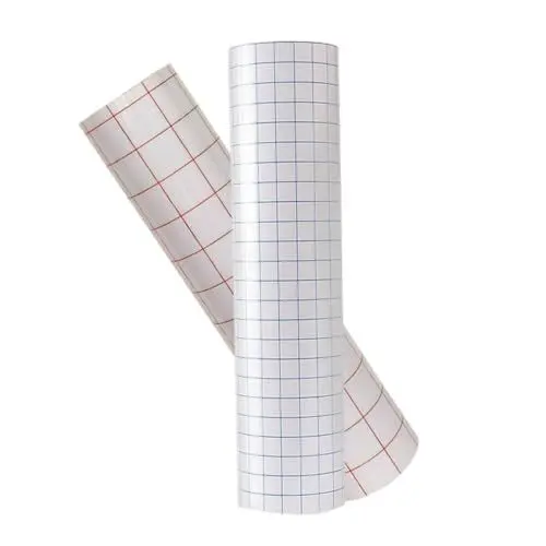 Produktbild: DIYEAH 2St Transferfolie Vinyl Films Fenster Folien Transferklebeband mit mittlerer Klebrigkeit Transferband für Vinyl Aufkleber Ausrichtungsgitterband selbstklebendes Transferband PVC