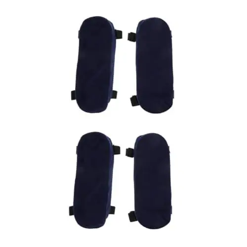Produktbild: DIYEAH 2 Sätze Armlehnenkissen Für Stühle Ellenbogenstütze Für Rollstühle Elektrische Rollstuhlarmlehne Armlehnenauflagen Für Stühle Rollstuhl Armlehne Plüsch 2 Stück * 2