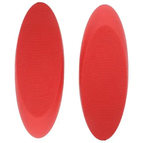Produktbild: DIYEAH 2st Türstopper Türkeilstopper Türanschlagkeil Für Teppich Sicherheitstürkeil Türblocker Türgewicht Türzugstopper Gummi Rot