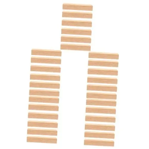Produktbild: DIYEAH 30 Stk Tischkalender Basis Tischnummern stehen Karten zeigen Stand Postkartenhalter schreintischorganizer schreibtisch organiser Platzkartenhalter Ständer für Namenskarten hölzern