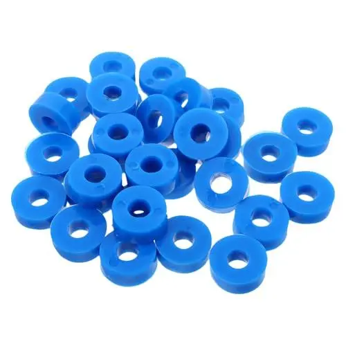 Produktbild: DIYEAH 30 Stück Gummistopper mit Lochdurchmesser Geräuschdämpfende Vibrationsisolierung für Optimale und Vielseitige Anwendung