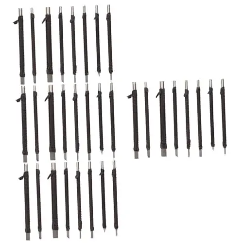 Produktbild: DIYEAH 32 Teiliges Tranchiermesser Allzweckmesser Schnitzwerkzeuge Handform Set Das Gewöhnliche Set Zimmermannswerkzeuge Professionelle Styling Werkzeuge Schnitzmesser Keramik