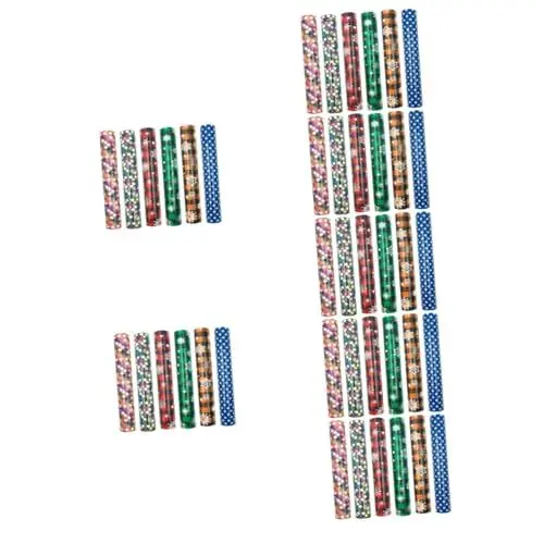 Produktbild: DIYEAH 42 Stk Weihnachtswärmeübertragungsfolie t shirt transferfolie vinyl transferfolie Beschriftungsfolie selber machen Heißprägefolien Kleider Gravurfolien Vinylfolie selber machen Pu