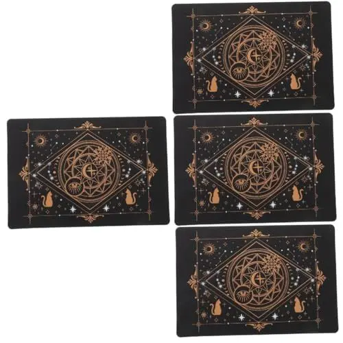 Produktbild: DIYEAH 4 Stück Handbuch Schneidematten Pad Professionelle Gravurplatten Schneidematte Brett Nähmatte A5 Schneidematte Schneideplatte Gravur Kunstmatte Handwerk Schneidematte