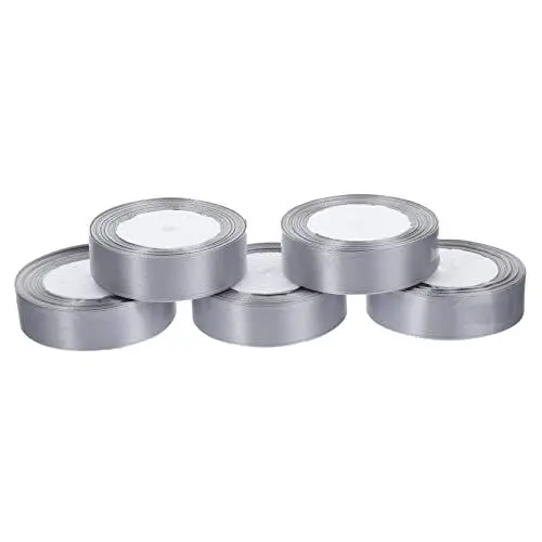 Produktbild: DIYEAH Elegantes Polyester-dekorband-set 5 Rollen Mit 1 Zoll Breite Je 120 Yards Zum Verpacken Von Partyboxen Und Kuchen