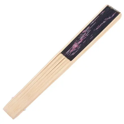Produktbild: DIYEAH Faltbarer Hochzeitsfächer Sakura Seide Eleganter Handfächer für Braut und Gäste für Hochzeiten Bühnenaufführungen Tanz Fotografie ohne Fächerhalter
