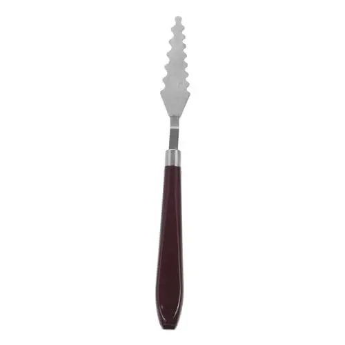 Produktbild: DIYEAH Holzgriff Malerspachtel Ergonomische Farbspachtel für Öl und Acrylmalerei zum und Streichen von Farben Leicht zu Reinigen und Tragbar für Künstler und Maler